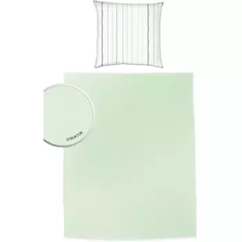 Постельное белье Primera «Примера Летний комплект» с полосатой наволочкой, цвет salbei