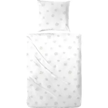 Постельное белье Primera «Сабрина» с символом тренда 2021 года, белый/бежевый