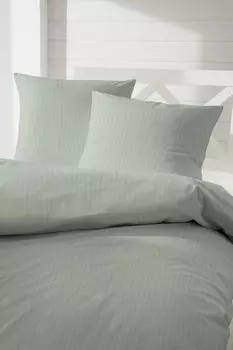 Постельное белье Primera soft сирсакер 135х200 однотонный зеленый нефрит 213050-50