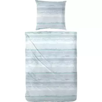 Постельное белье Primera «Swell», с подвижными и нежными линиями, цвет blau