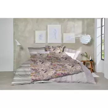 Постельное белье Primera «тонкое фланелевое постельное белье», бархатисто-мягкое и, конечно же, изготовленное из чистого хлопка, цвет Lila-Grn