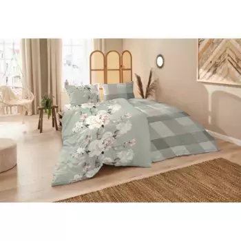 Постельное белье Primera «тонкое фланелевое постельное белье», бархатисто-мягкое и, конечно же, изготовленное из чистого хлопка, цвет Grn-Rot