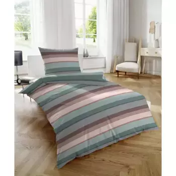 Постельное белье Primera «тонкое фланелевое постельное белье», бархатисто-мягкое и, конечно же, изготовленное из чистого хлопка, цвет Grn-Braun