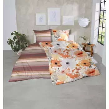 Постельное белье Primera «тонкое фланелевое постельное белье», бархатисто-мягкое и, конечно же, изготовленное из чистого хлопка, цвет Gelb-Grau