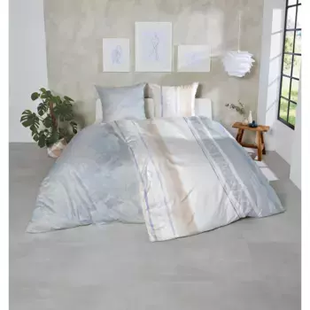 Постельное белье Primera «тонкое фланелевое постельное белье», бархатисто-мягкое и, конечно же, изготовленное из чистого хлопка, цвет Blau-Grau