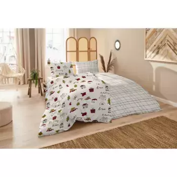 Постельное белье Primera «тонкое фланелевое постельное белье», бархатисто-мягкое и, конечно же, изготовленное из чистого хлопка, цвет Rot-Grn