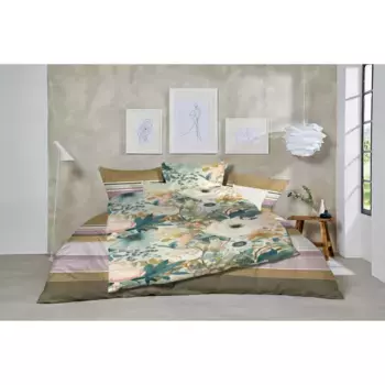 Постельное белье Primera «тонкое фланелевое постельное белье», бархатисто-мягкое и, конечно же, изготовленное из чистого хлопка, цвет Grn-Gelb