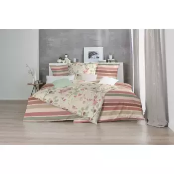 Постельное белье Primera «тонкое фланелевое постельное белье», бархатисто-мягкое и, конечно же, изготовленное из чистого хлопка, коричневый