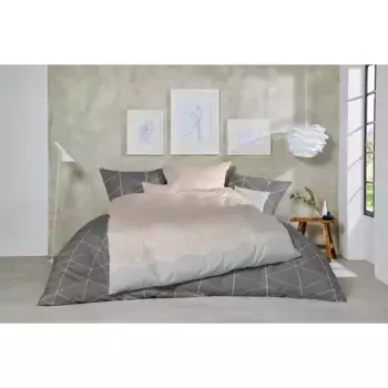 Постельное белье Primera «тонкое фланелевое постельное белье», бархатисто-мягкое и, конечно же, изготовленное из чистого хлопка, цвет Rosa-Blau