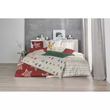 Постельное белье Primera «тонкое фланелевое постельное белье», бархатисто-мягкое и, конечно же, изготовленное из чистого хлопка, цвет Braun-Grn