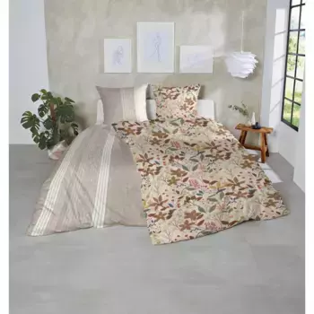 Постельное белье Primera «тонкое фланелевое постельное белье», бархатисто-мягкое и, конечно же, изготовленное из чистого хлопка, цвет Braun-Grn