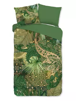 Постельное белье Pure Mikrofaser Set Louise, зеленый