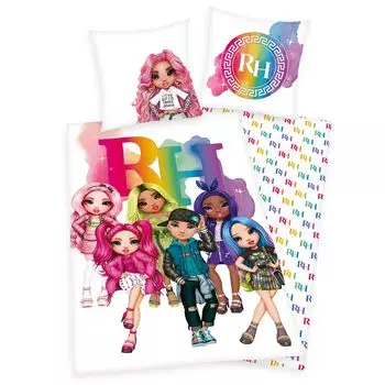 Постельное белье Rainbow High / 80х80 см + 135х200 см Herding