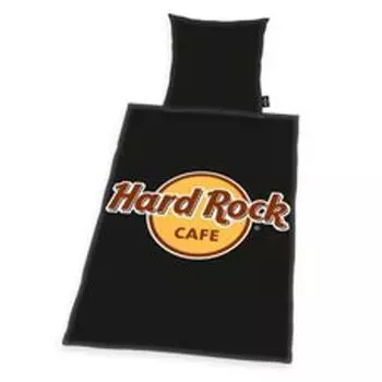 Постельное белье Renforce 135х200 Hard Rock Cafe черный Herding