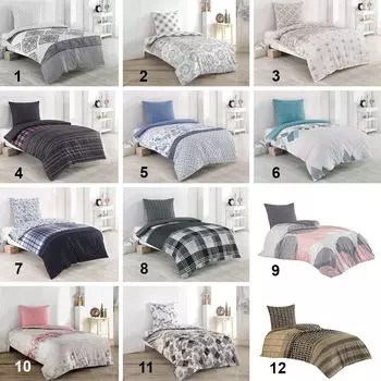 Постельное белье Renforce из 2 предметов, хлопок, 155х220, пододеяльник, комплект пододеяльников, набор: 8 Ramos leonado vicenti