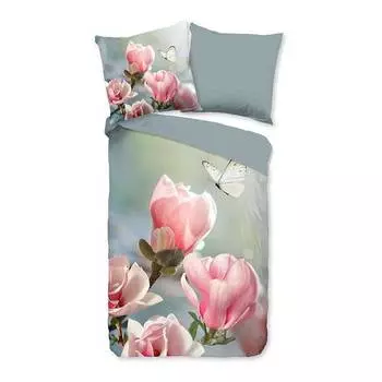 Постельное белье renforce закрыть Good Morning, серый