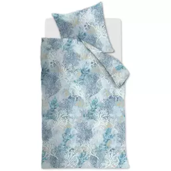 Постельное белье Rivira Maison «Спокойный Коралл», цвет Blau
