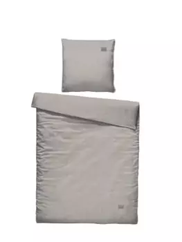 Постельное белье Sansibar Leinen Look, серо-коричневый