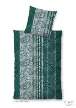 Постельное белье сатин Novel, голубой