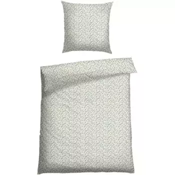 Постельное белье Schiesser «Ditsy из мягкого хлопка с тонким узором миллефлер», MADE IN GREEN, сертифицировано OEKO-TEX, цвет Creme