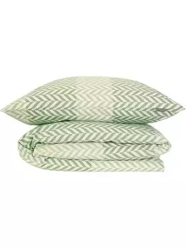 Постельное белье Schiesser Renforc Set Maribel, зеленый