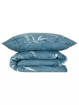 Постельное белье Schiesser set Kicky Renforc 2 tlg, цвет petrol