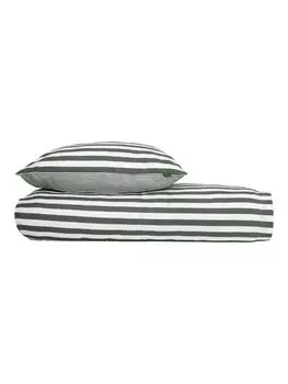 Постельное белье Schiesser set Marie Renforc, темно-зеленый