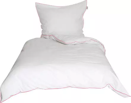 Постельное белье Schner Wohnen, белый/розовый