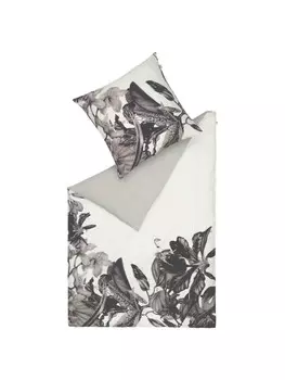 Постельное белье Schner Wohnen Kollektion Satin, серый