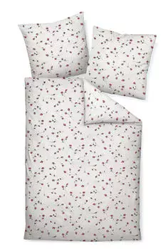 Постельное белье Seersucker Janine, красный