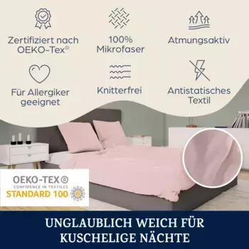 Постельное белье Sleepwise, розовый