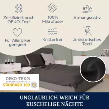 Постельное белье Sleepwise, серый