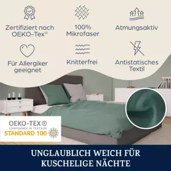 Постельное белье Sleepwise, зеленый