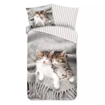 Постельное белье snooze из микрофибры Pure, серый