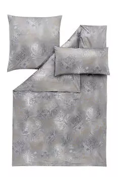 Постельное белье свизцера сатин Estella, серый
