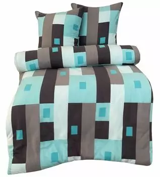 Постельное белье термофлис 3 шт. 220х240 микрофибра на молнии Buymax, серый