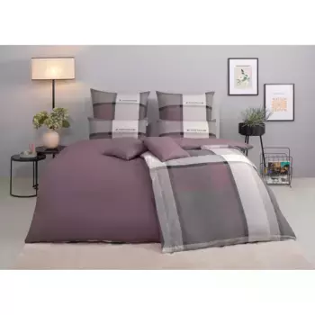 Постельное белье TOM TAILOR HOME» Ленни в размере. 135x200 или 155x220 см", с БЕСПЛАТНЫМ дополнением: чехол на подушку, цвет mauve