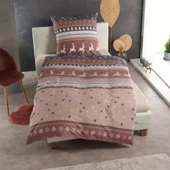 Постельное белье Traumschlaf, бежевый