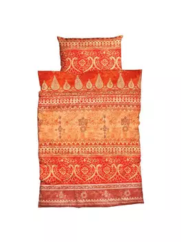 Постельное белье Traumschlaf Indi Muskat, оранжевый
