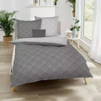 Постельное белье Traumschlaf, серый