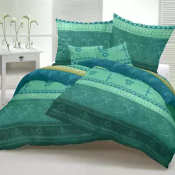 Постельное белье Traumschlaf, зеленый