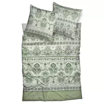 Постельное белье Traumschlaf, зеленый