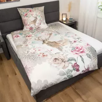 Постельное белье Traumschloss, коричневый