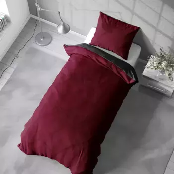 Постельное белье Visaggio, бордовый