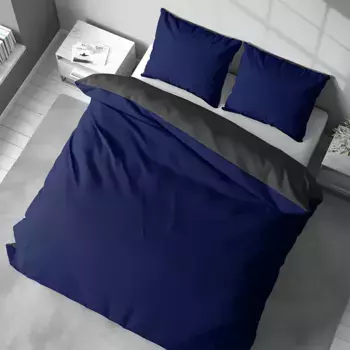 Постельное белье Visaggio, темно-синий