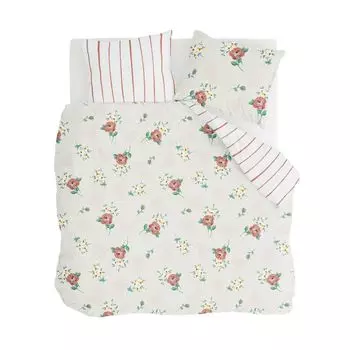 Постельное белье Walra Красные Розы белое - 240х220 см