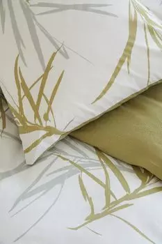 Постельное белье Walra Remade Bamboo Grasses Honey Mustard - 135x200 см