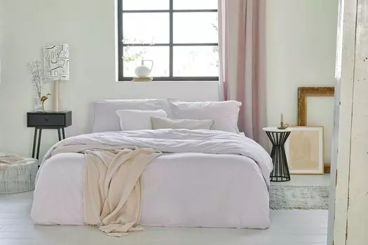 Постельное белье Walra винтажный хлопок фиолетовый - 200x220 см