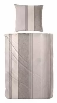 Постельное белье Westminster Fine лен 135х200 в полоску silver dove 172150-77