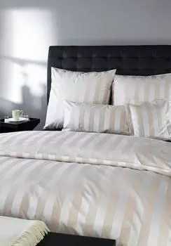 Постельное белье жаккардовое como Curt Bauer, песочный